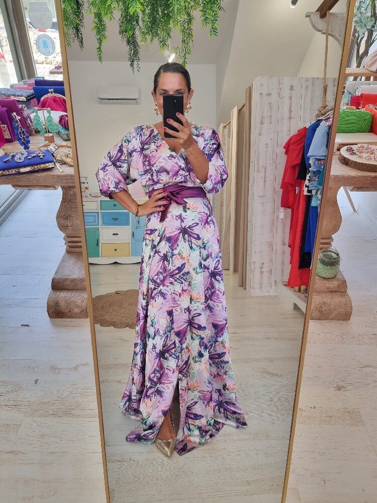 VESTIDO KIMONO