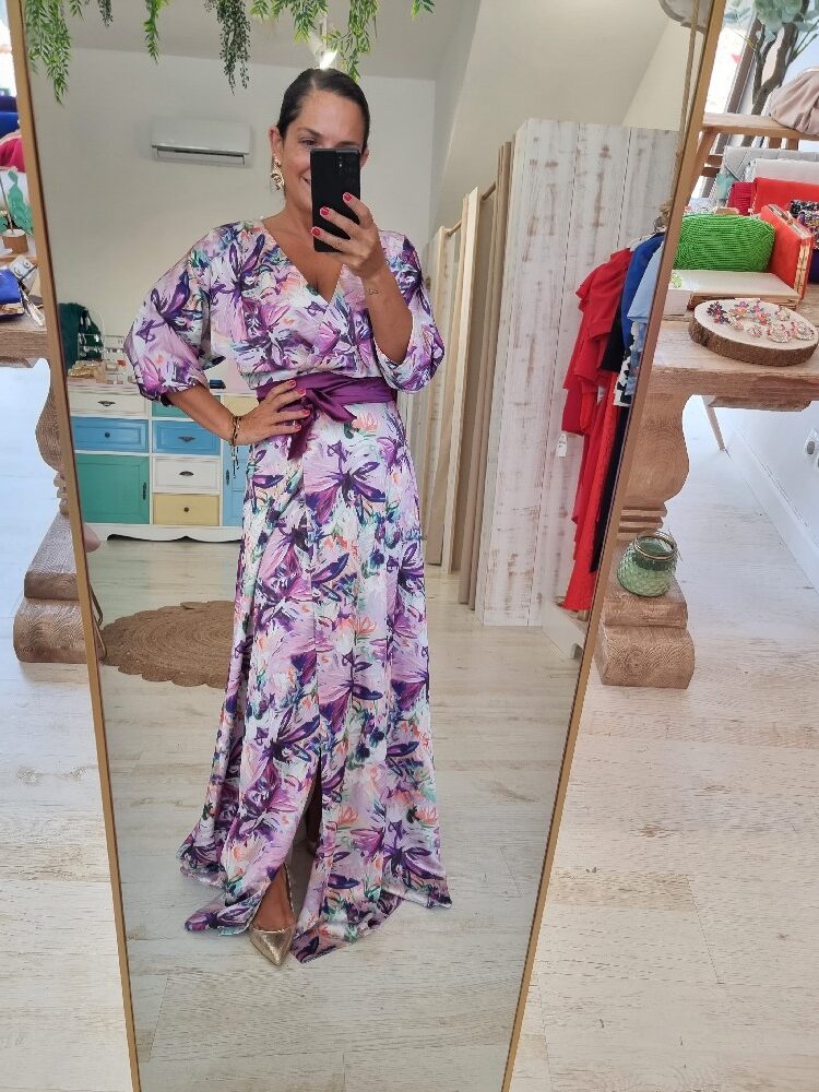 VESTIDO KIMONO