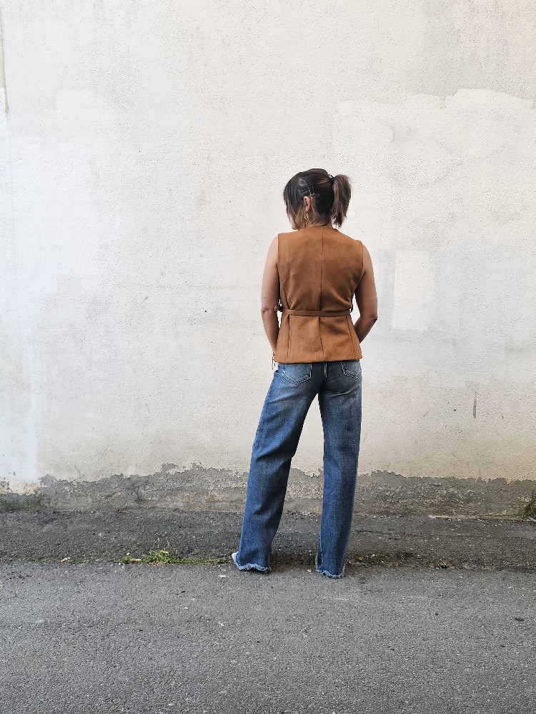 TOP CHALECO EFECTO ANTE